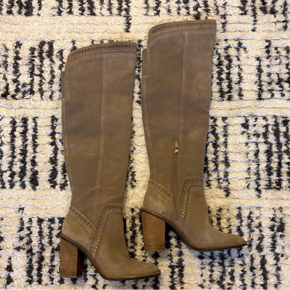 Vince Camuto Suede Knee High Boot - Picture 4 of 10